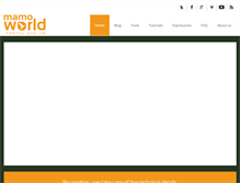 Tablet Screenshot of mamoworld.com